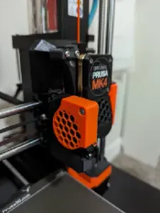 Print fan cover/shroud for MK4