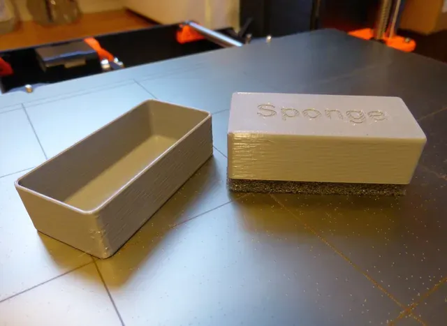 Hot Bed Sponge Box for cleaning and coating — Image 4 of 10