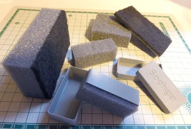 Hot Bed Sponge Box for cleaning and coating — Image 5 of 10