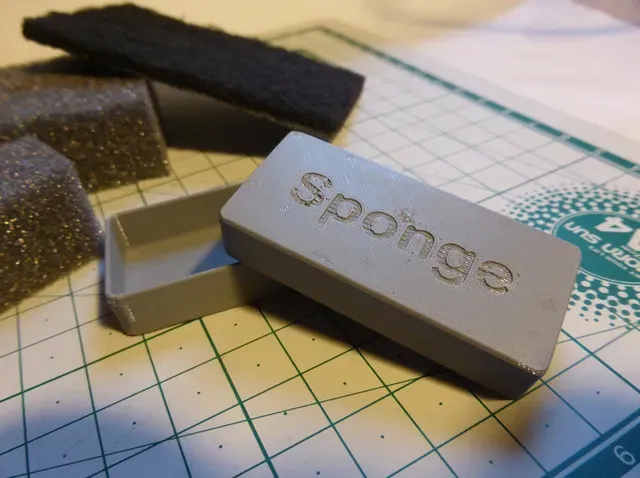 Hot Bed Sponge Box for cleaning and coating — Image 6 of 10