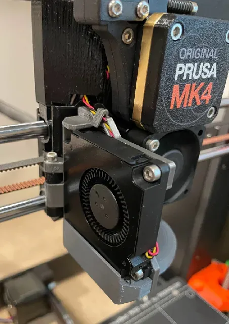 Prusa MK4 part cooling fan door for longer nozzle, Volcano — Фото 2 из 2