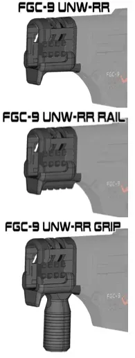 FGC-68 Top rail shroud set paintball magfed — Фото 6 из 19