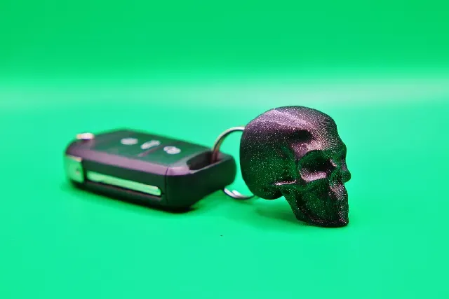 Skull keychain
