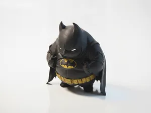 Fat Batman Figurine DC Comics 3D Printable