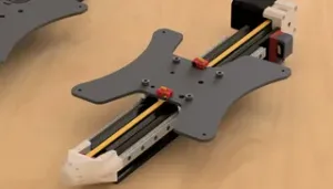 Full Y axis setup - tensioner - dual rail mount - motor mount up to 48mm - ender3v2 ender3pro