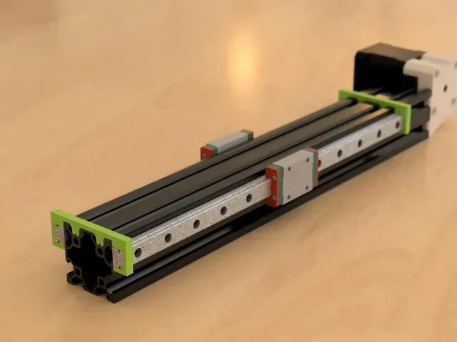 Full Y axis setup - tensioner - dual rail mount - motor mount up to 48mm - ender3v2 ender3pro — Image 17 of 26