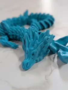 The Articulating Aqua Dragon - Articulated Dragon