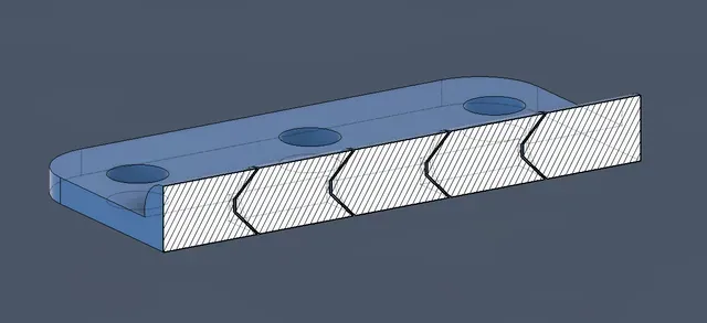 Print-in-Place Simple Hinge (no supports needed) — Фото 4 из 6