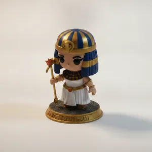Chess Egyptian Queen Figurine 3D Printable