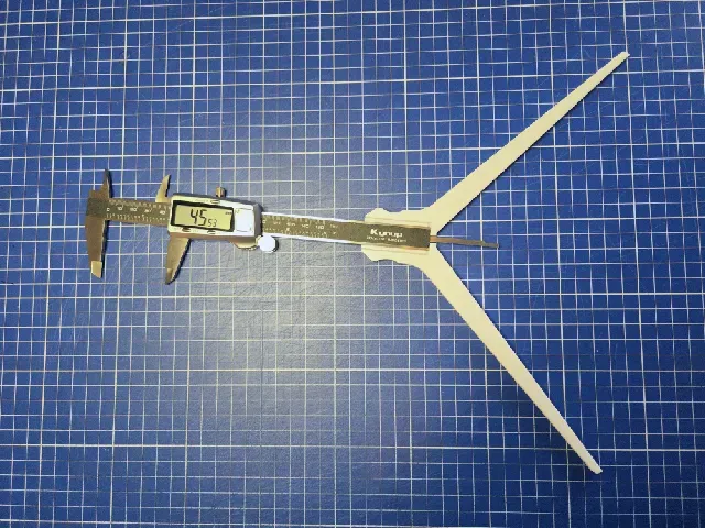 Caliper Radius Gauge Set – Four Versions for Precise Measurement – Up to 400 mm Diameter and easy math — Image 4 of 5