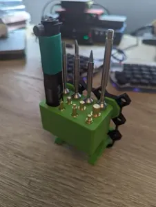 Multiboard holder for Pinecil v2 and CNC Kitchen tip set