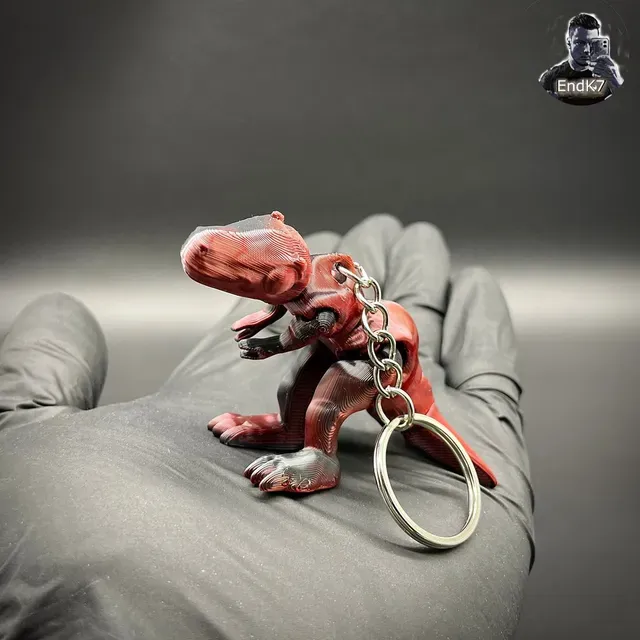 Tiny T-Rex Keychain — Фото 2 из 4