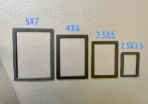 Magnet Photo Frame (3.5x5, 4x6, 2.5x3.5, 5x7)