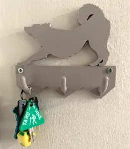 Husky/Dog Key Hook Hanger