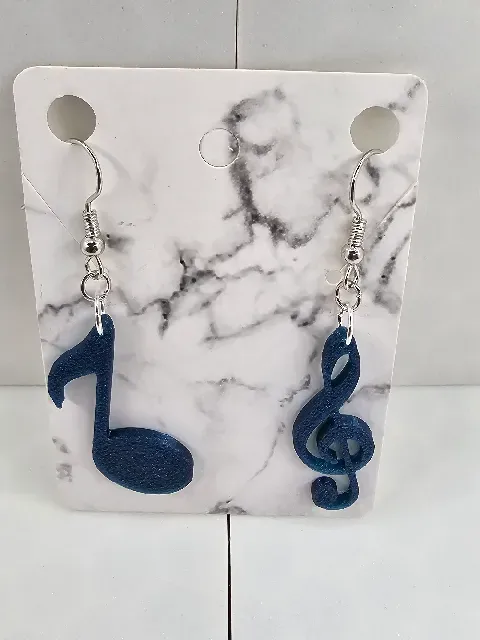 Music Note Earrings