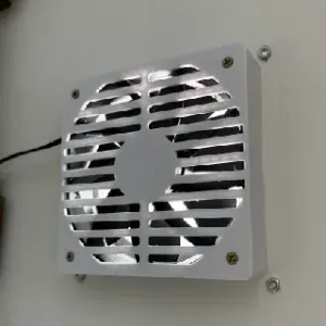 120mm Fan Cover | Grill & HEX