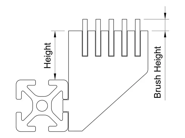 Silicone Nozzle Cleaner, Brush, Wiper with Klipper Macro (Parametric) — Image 6 of 7