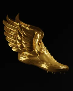 Wing Shoes Flying Jewelry Pendant Necklace Earring