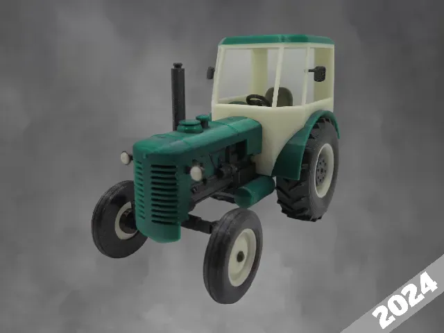 Tractor - Zetor 50 Super MKII (NO SUPPORTS) by-MrHan/24