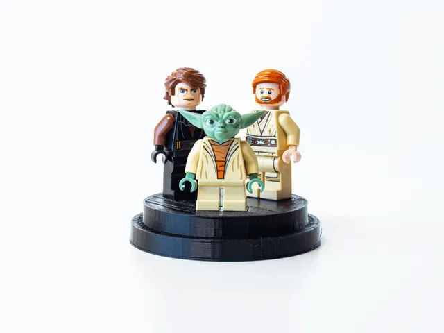 3x LEGO Minifigure Display Stand