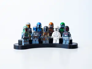 9x LEGO Minifigure Display Stand