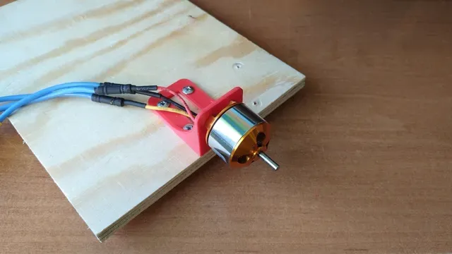 A2212 BLDC Motor Mount with cables channel — Фото 3 из 3
