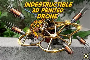 2-Inch "Unbreakable" FPV Drone Frame (TPU for AMS Optimized)