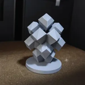 Abstract Cubes - Home Decor