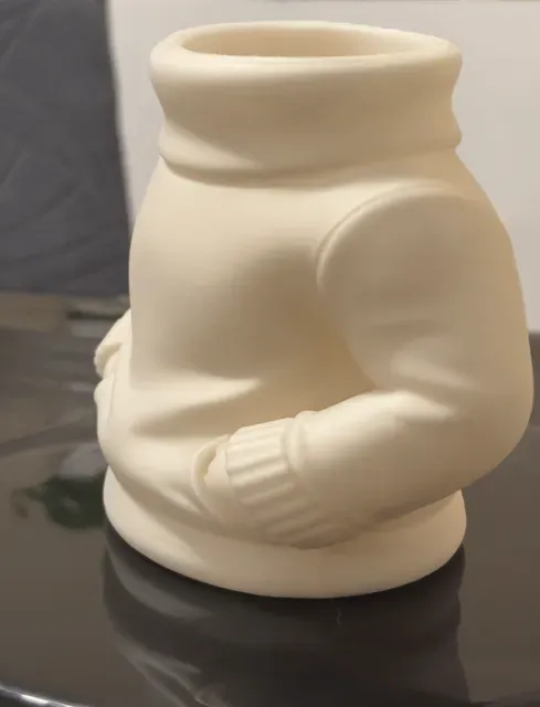 Sweater Man Pen Holder – Cute Minimal Desk Organizer | 3D Printable Office Decor — Image 2 of 7