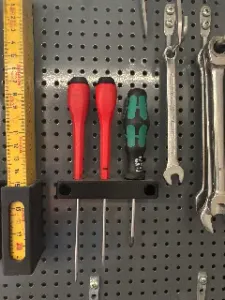 Screwdriver Pegboard Holder