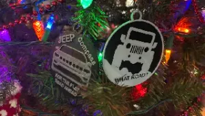 Jeep Wrangler Jeep Compass Christmas Ornaments