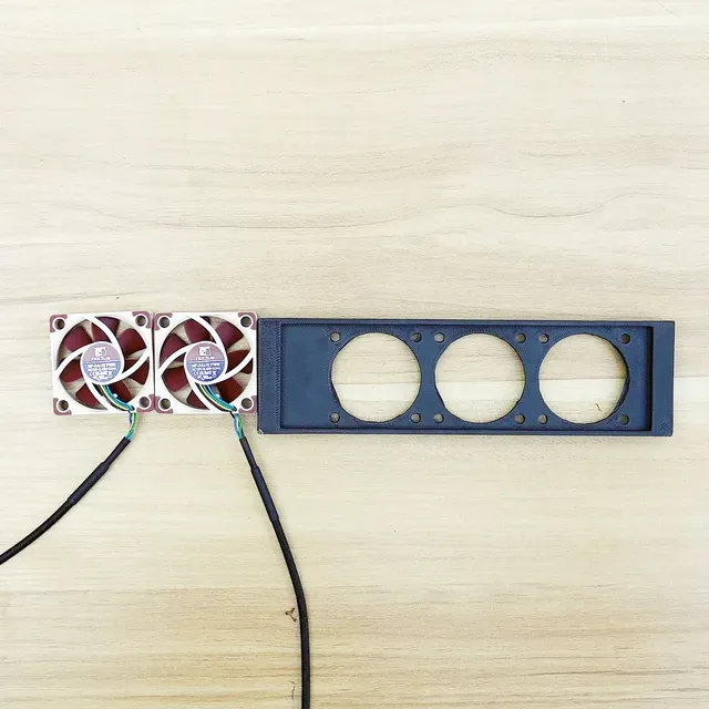 3x 40mm Fan bracket for Jonsbo NV10 Mini ITX Case — Фото 3 из 6