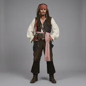 Pirates of the Caribbean - Captain Jack Sparrow Standing Strong