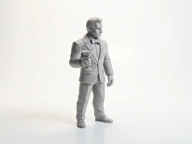 James Bond Figurine Movies & TV Collectible 3D Printable — Фото 3 из 5