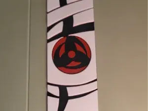 Hueforge Lesezeichen Kakashis Sharingan