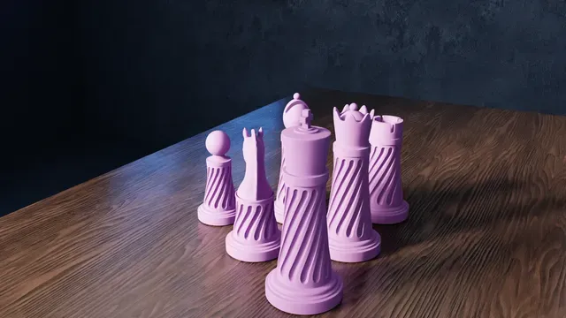 Geometric Chess Set — Фото 8 из 10