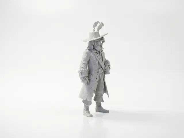 Barbosa Pirate Figurine Movies & TV 3D Printable — Фото 3 из 5