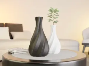 Cornered vase