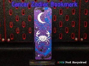 Cancer Hueforge Bookmark - Zodiac