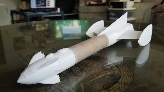 Fireball XL-5 Model Rocket — Фото 6 из 7