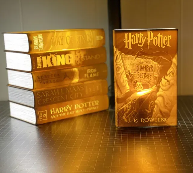 Lithophane Books (Harry Potter Book 2)
