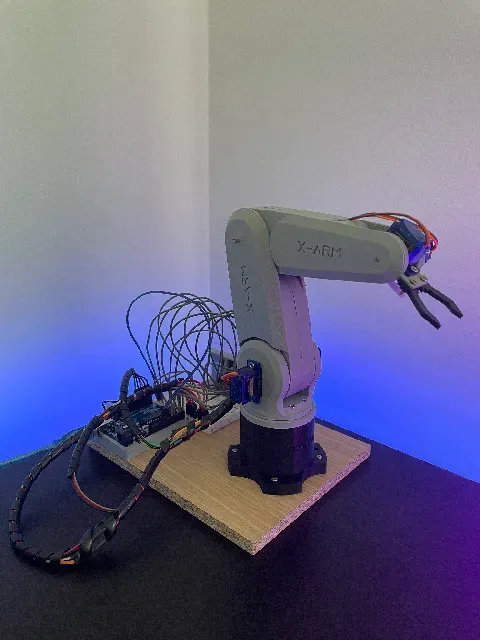 ROBOTIC ARM, 5-AXIS ROBOTIC ARM, ARDUINO — Image 15 of 17