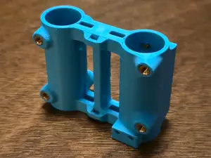 Ender NG 3 v1.2 toolhead base with large reinforcement bar