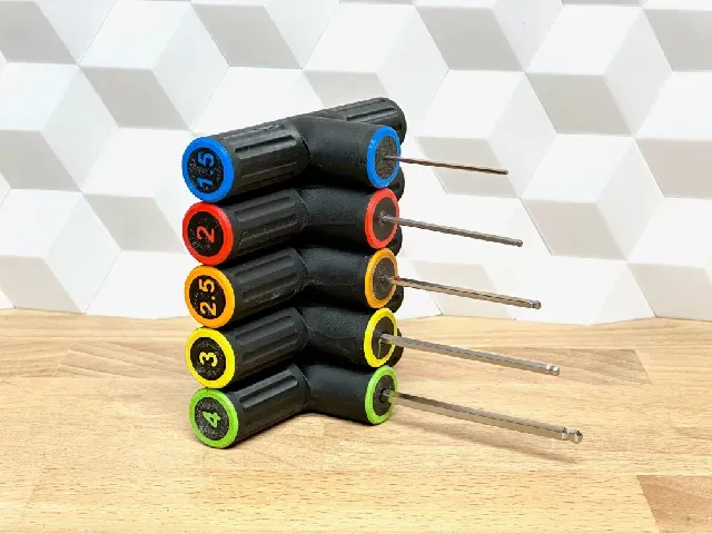 Hex-key T-Handle Set (metric - customize your tools) — Фото 3 из 7