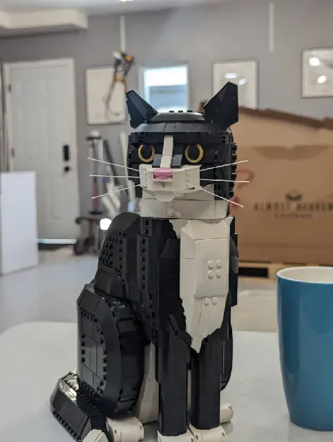 LEGO Tuxedo Cat Whiskers
