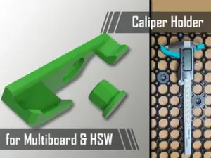 Caliper Holder for Multiboard and Honeycomb Storage Wall (HSW)