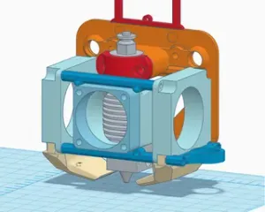 E3D V6 Mount Geeetech A10 A10M A20 A20M