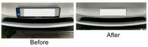 Tesla Model Y UK/EU Small Front Number Plate Holder