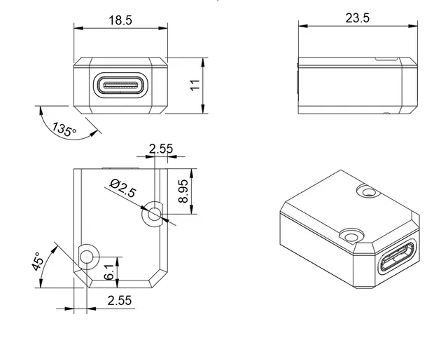 Housing for USB-C Power Delivery module PDC004-PD — Image 9 of 12