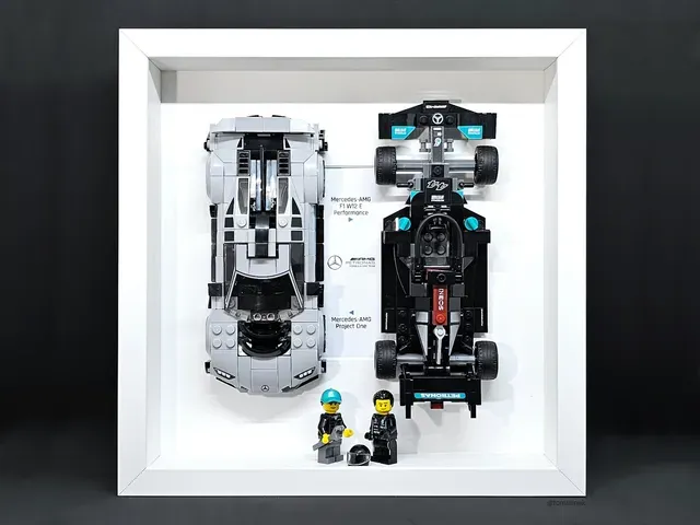 IKEA Sannahed insert for LEGO Speed Champions racing/formula cars (3D + 2D printed)
